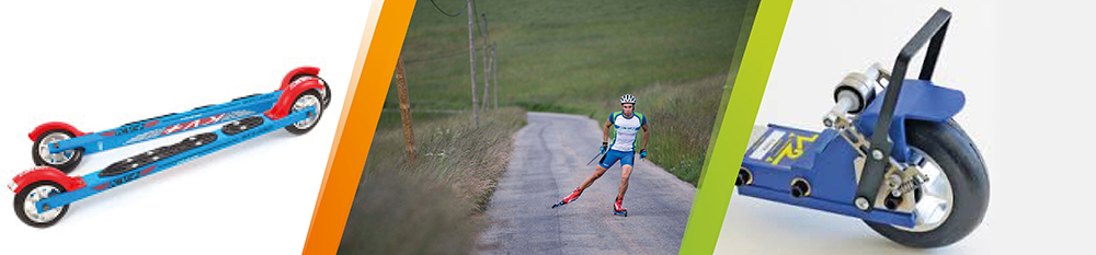 ski à roulettes rollerski